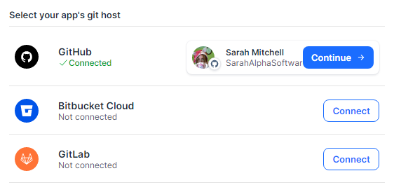 Appflow Add New App Host